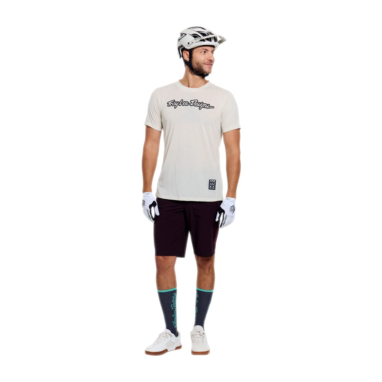 Spodenki TROY LEE DESIGNS SKYLINE TRAIL z wkładką Mono Brown - Image 2