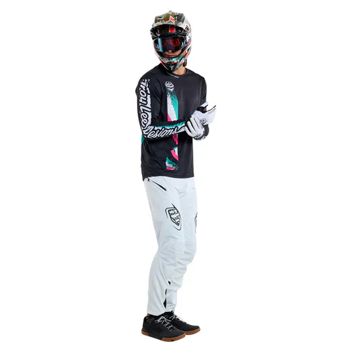 Koszulka z długim rękawem TROY LEE DESIGNS SPRINT FULL PULL czarna - Image 10
