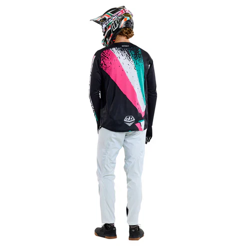 Koszulka z długim rękawem TROY LEE DESIGNS SPRINT FULL PULL czarna - Image 11