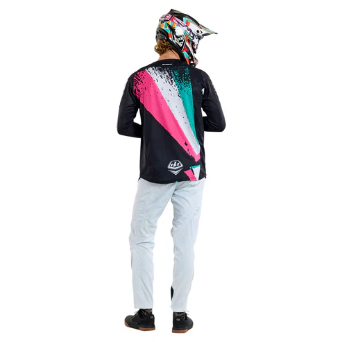 Koszulka z długim rękawem TROY LEE DESIGNS SPRINT FULL PULL czarna - Image 12