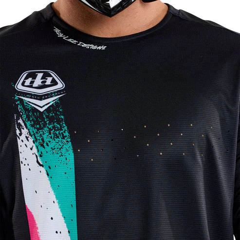Koszulka z długim rękawem TROY LEE DESIGNS SPRINT FULL PULL czarna - Image 14