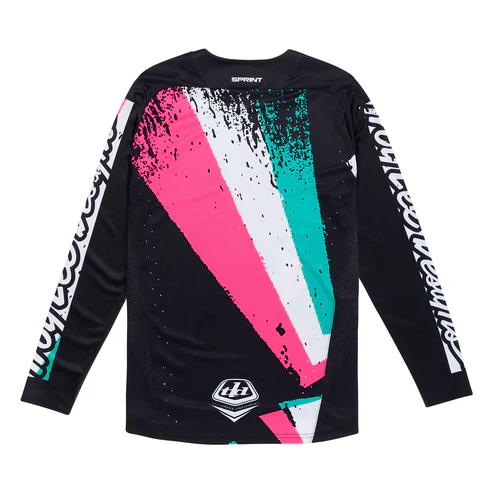 Koszulka z długim rękawem TROY LEE DESIGNS SPRINT FULL PULL czarna - Image 2