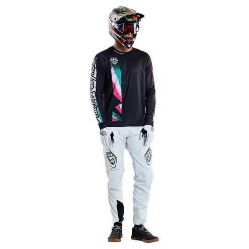 Koszulka z długim rękawem TROY LEE DESIGNS SPRINT FULL PULL czarna - Image 8