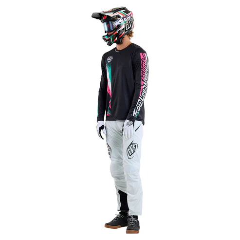 Koszulka z długim rękawem TROY LEE DESIGNS SPRINT FULL PULL czarna - Image 9