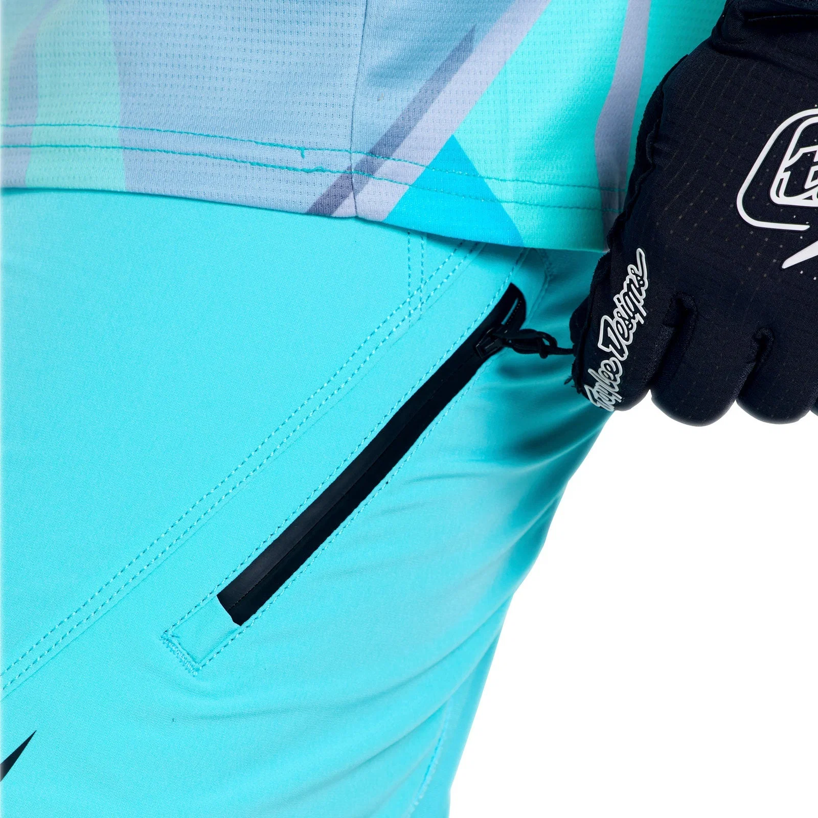 TROY LEE DESIGNS SPRINT PRO MONO Spodnie Niebieskie - Image 15