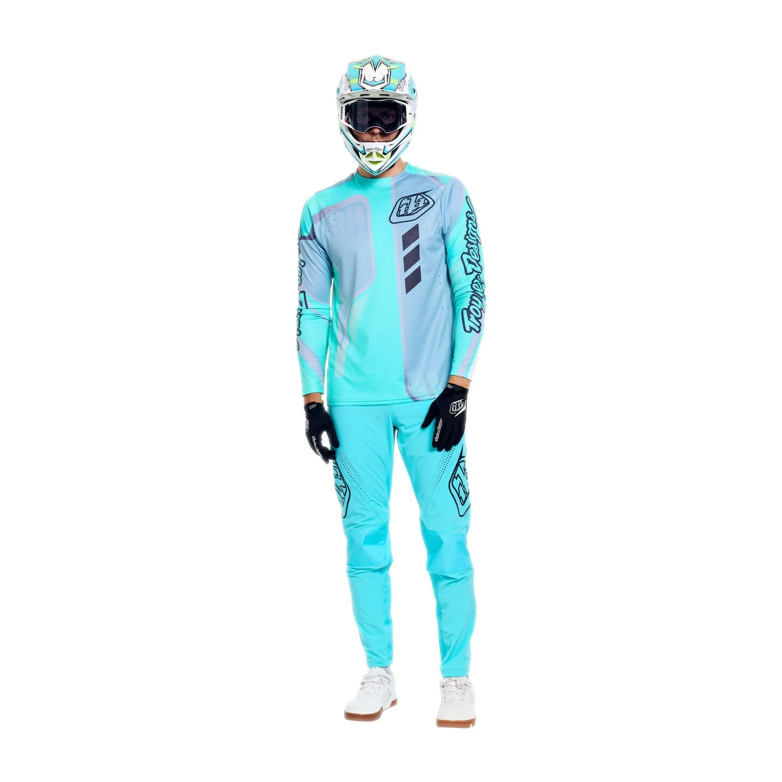 TROY LEE DESIGNS SPRINT PRO MONO Spodnie Niebieskie - Image 2