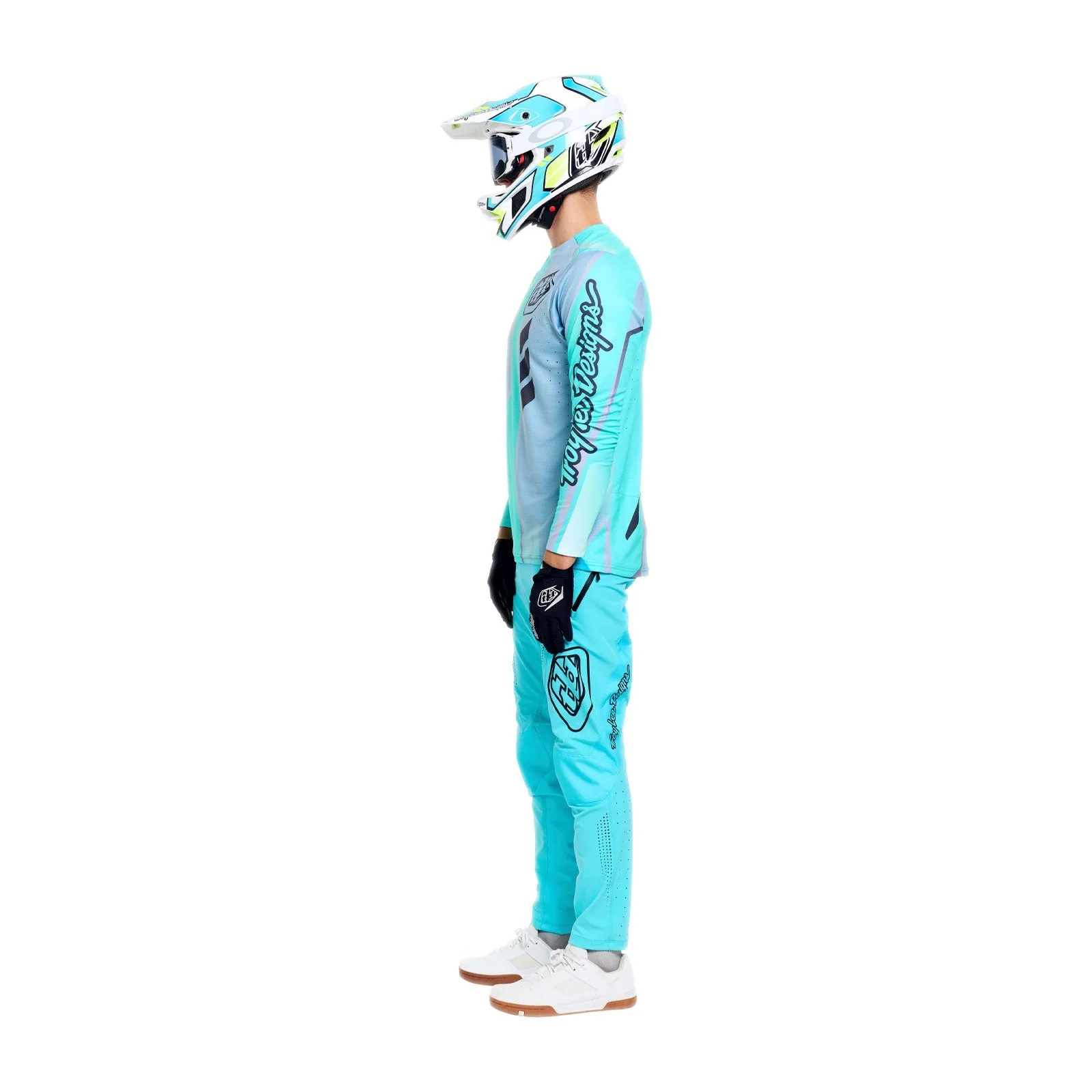 TROY LEE DESIGNS SPRINT PRO MONO Spodnie Niebieskie - Image 3