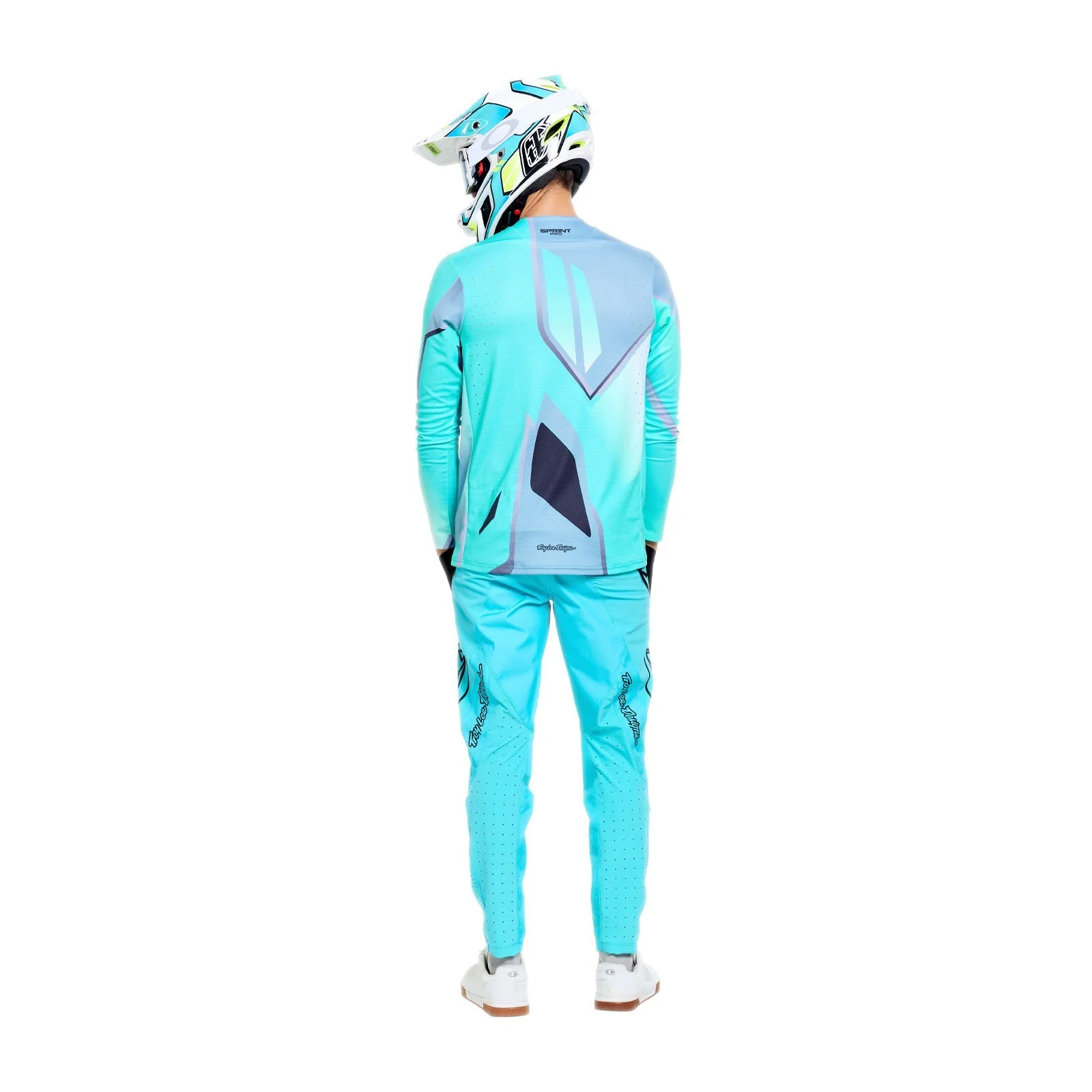 TROY LEE DESIGNS SPRINT PRO MONO Spodnie Niebieskie - Image 4