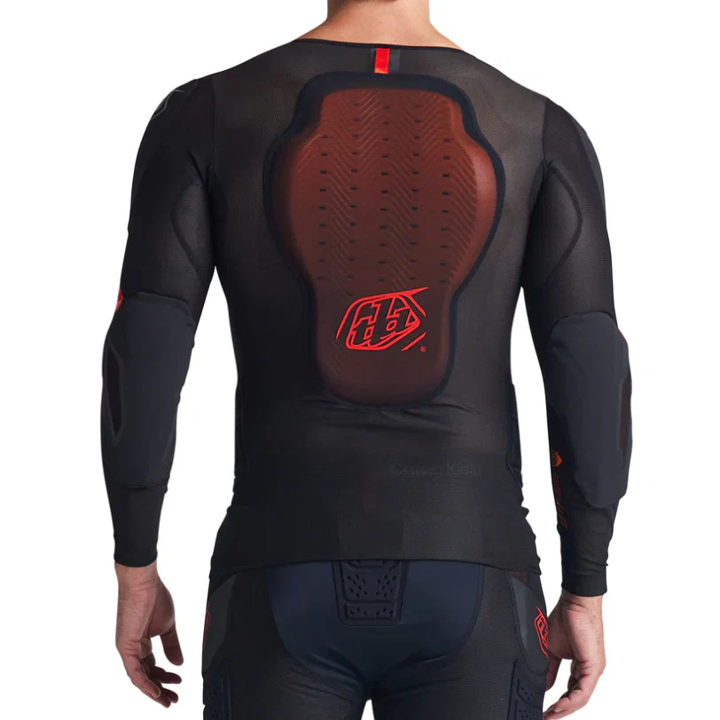TROY LEE DESIGNS STAGE GHOST D3O Koszulka ochronna z długim rękawem czarna - Image 4