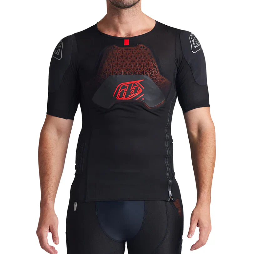 TROY LEE DESIGNS STAGE GHOST D3O Koszulka ochronna z krótkim rękawem czarna - Image 2