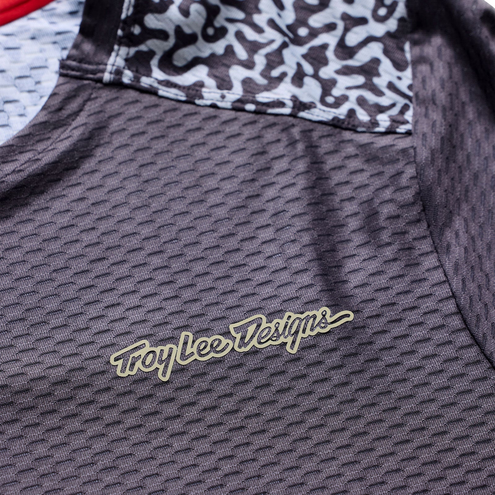 TROY LEE DESIGNS SKYLINE PRO AIR RIDGELINE Jersey Carbon z krótkim rękawem - Image 4