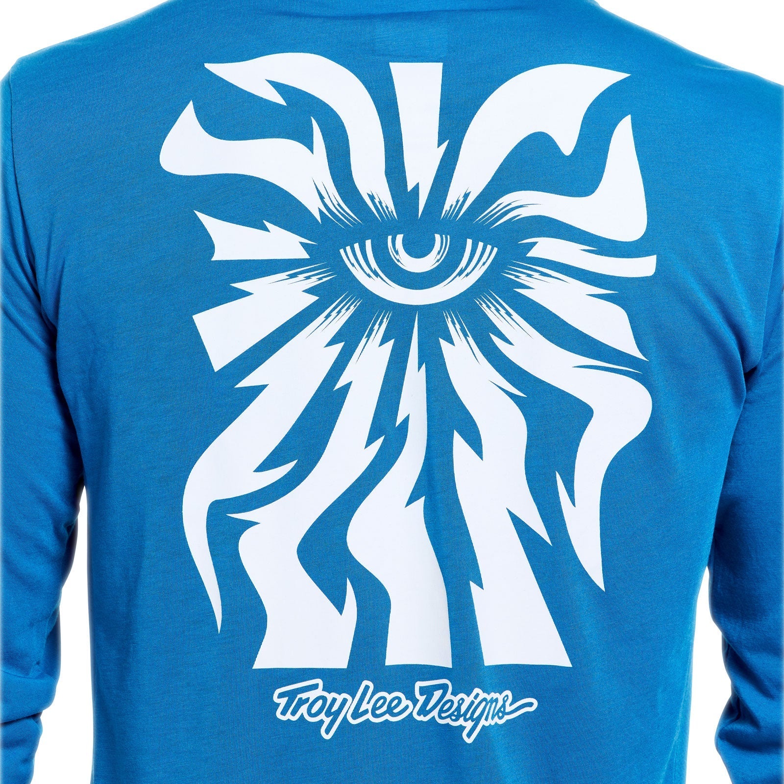 TROY LEE DESIGNS SKYLINE RIDE ONE EYE AERO Jersey z długim rękawem niebieski - Image 8