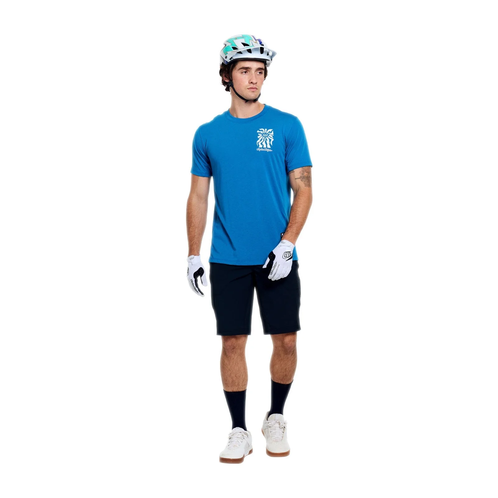 TROY LEE DESIGNS SKYLINE RIDE ONE EYE AERO Jersey z krótkim rękawem niebieski - Image 3
