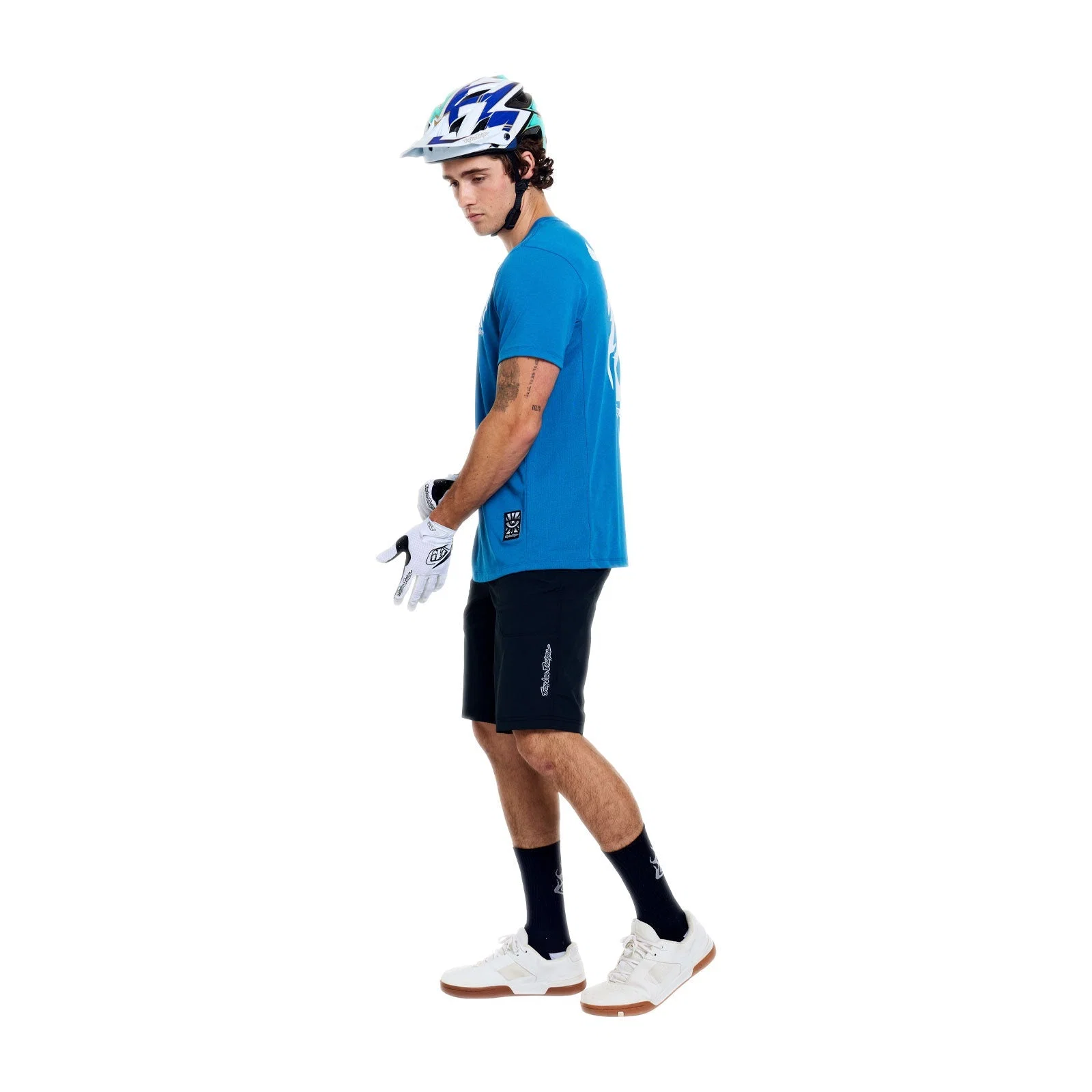 TROY LEE DESIGNS SKYLINE RIDE ONE EYE AERO Jersey z krótkim rękawem niebieski - Image 5