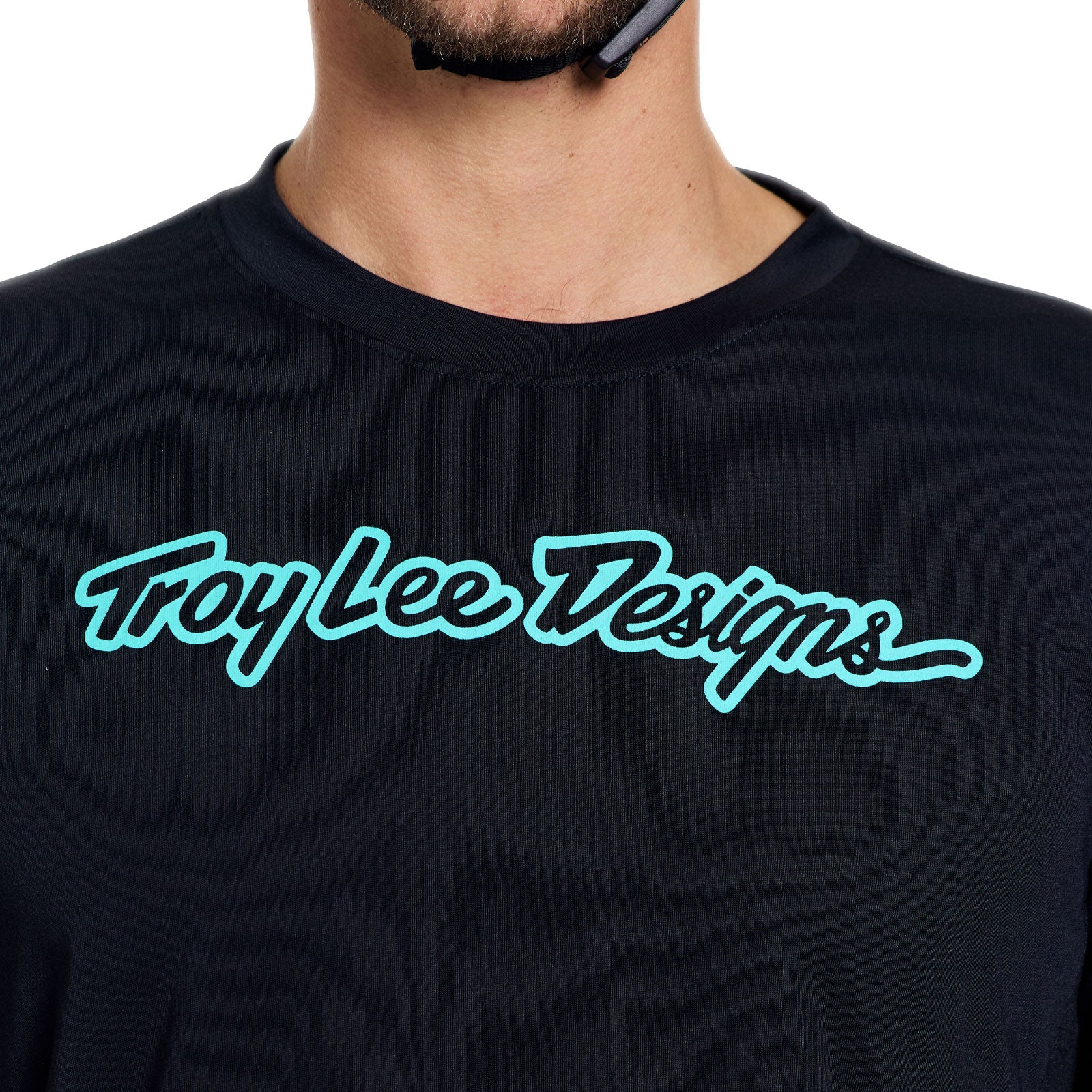 TROY LEE DESIGNS SKYLINE RIDE SIGNATURE Jersey z długim rękawem czarny/turkusowy - Image 6