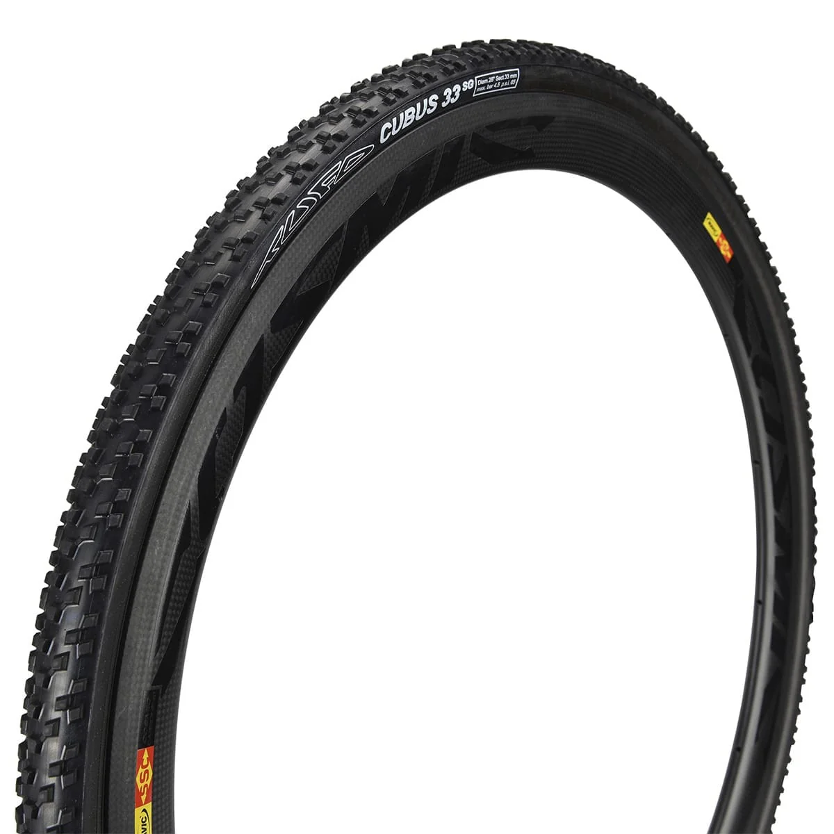 TUFO CUBUS SG 700x33c Opona przełajowa dętkowa czarna