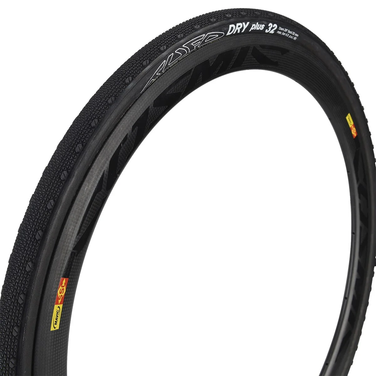 TUFO DRY PLUS 700x32c Opona przełajowa dętkowa czarna