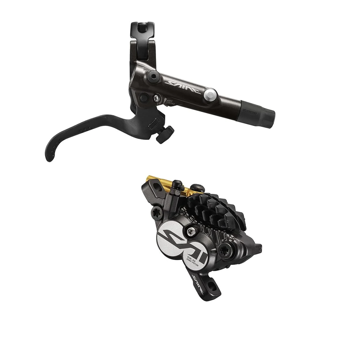 Wentylowane klocki hamulcowe SHIMANO SAINT M820 Rear Brake J-Kit