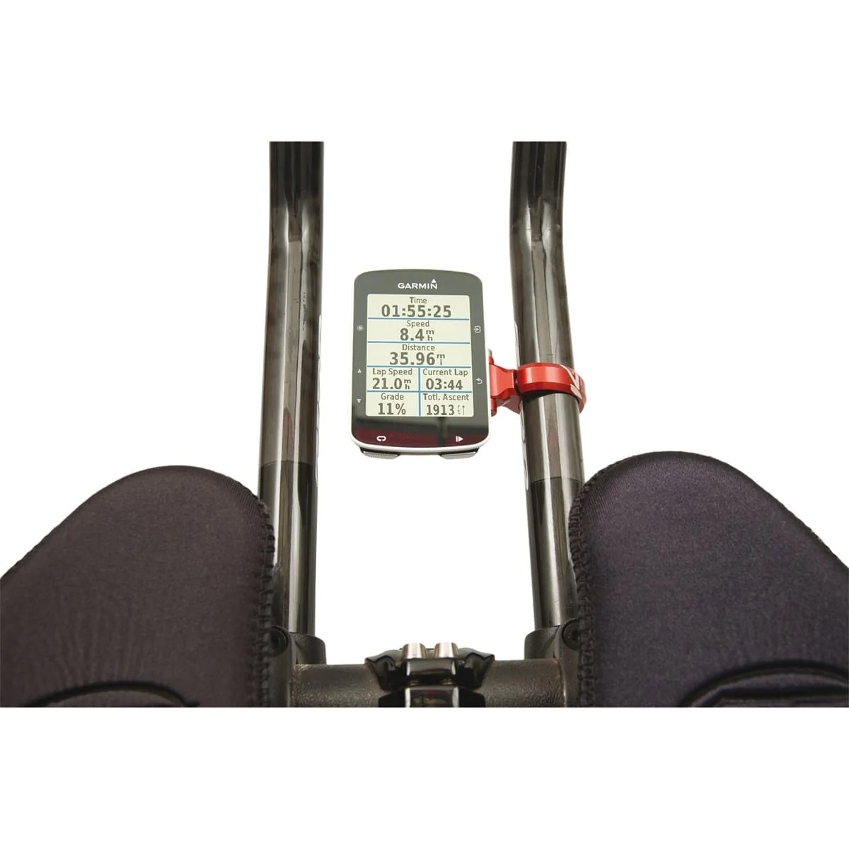 Uchwyt na kierownicę K-EDGE SPORT TT do GPS GARMIN EDGE czerwony - Image 3