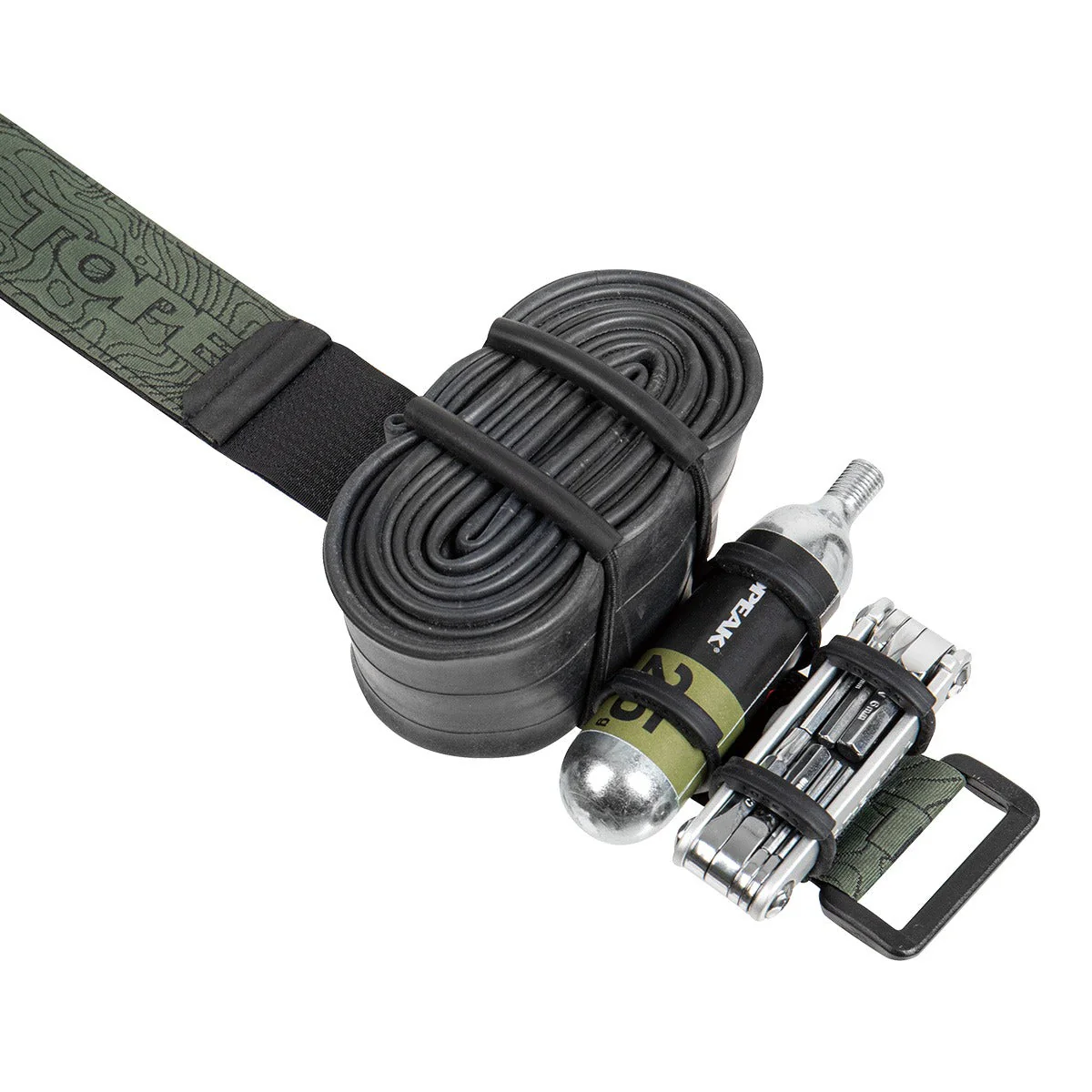 Uniwersalny pasek TOPEAK ELEMENTA STRAP L Zielony - Image 2