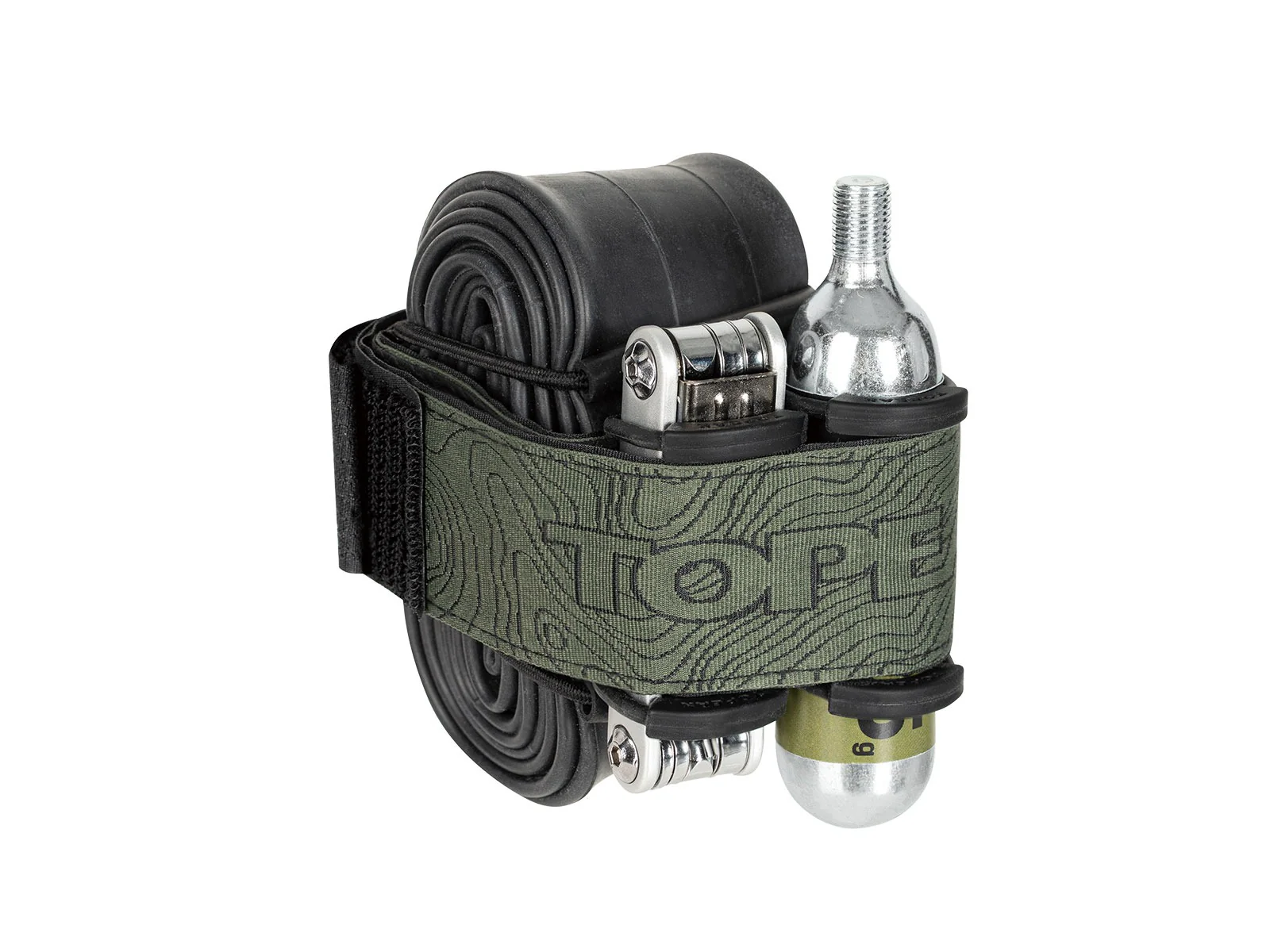 Uniwersalny pasek TOPEAK ELEMENTA STRAP L Zielony - Image 3