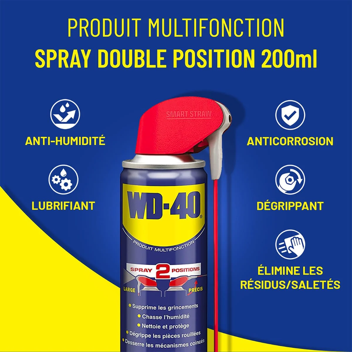 Uniwersalny środek czyszczący WD-40 (200 ml) - Image 2