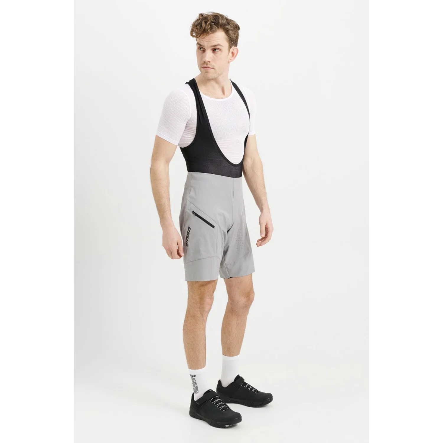 USWE HYBRID MTB Short Grey - Image 5