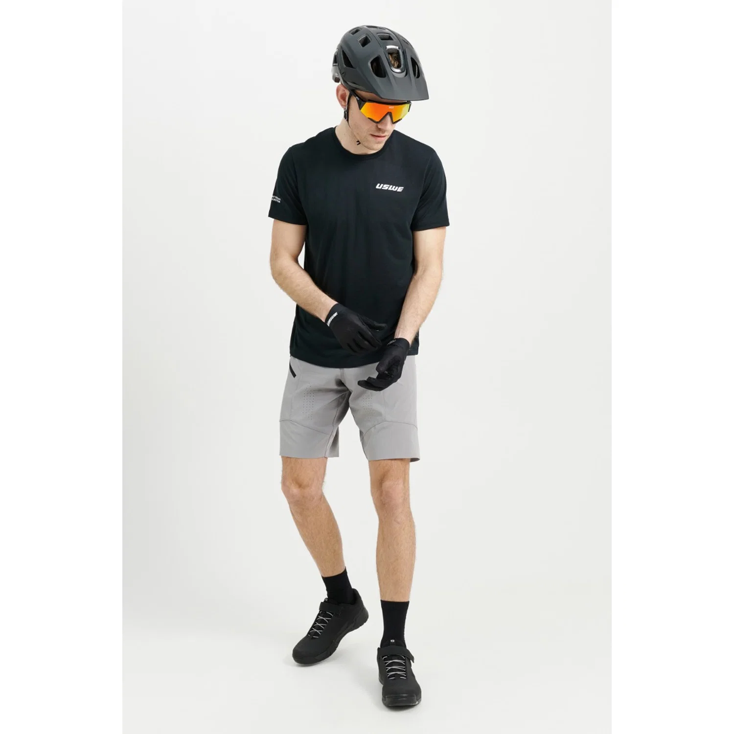 USWE HYBRID MTB Short Grey - Image 7