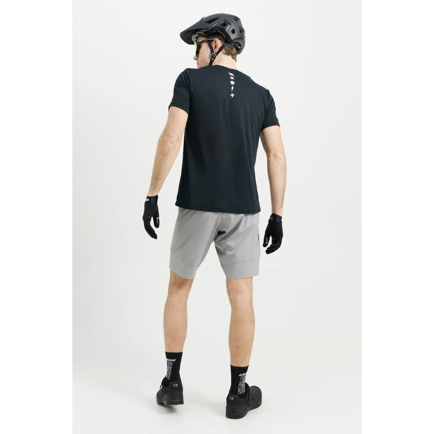 USWE HYBRID MTB Short Grey - Image 8