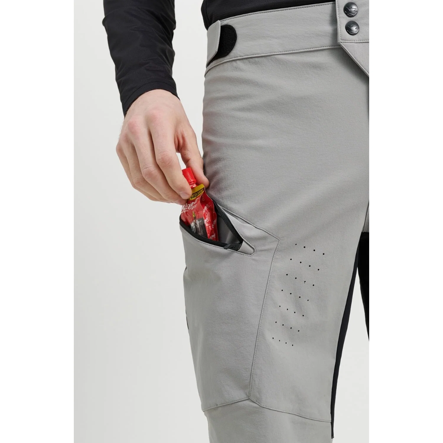 USWE SKRUBB MTB Short Grey - Image 5