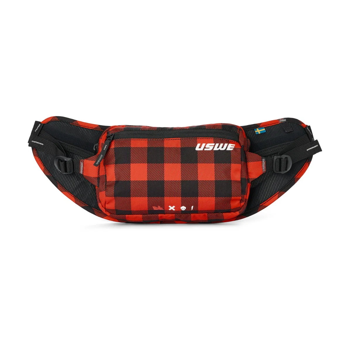 USWE WAIST 2 L Banana Bag Red
