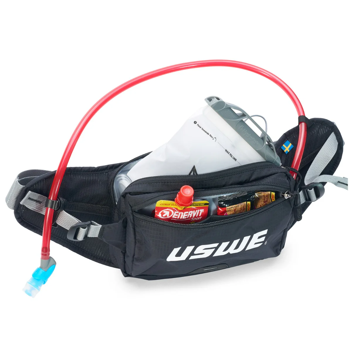 USWE ZULO 2 L Banana Bag Czarny - Image 3