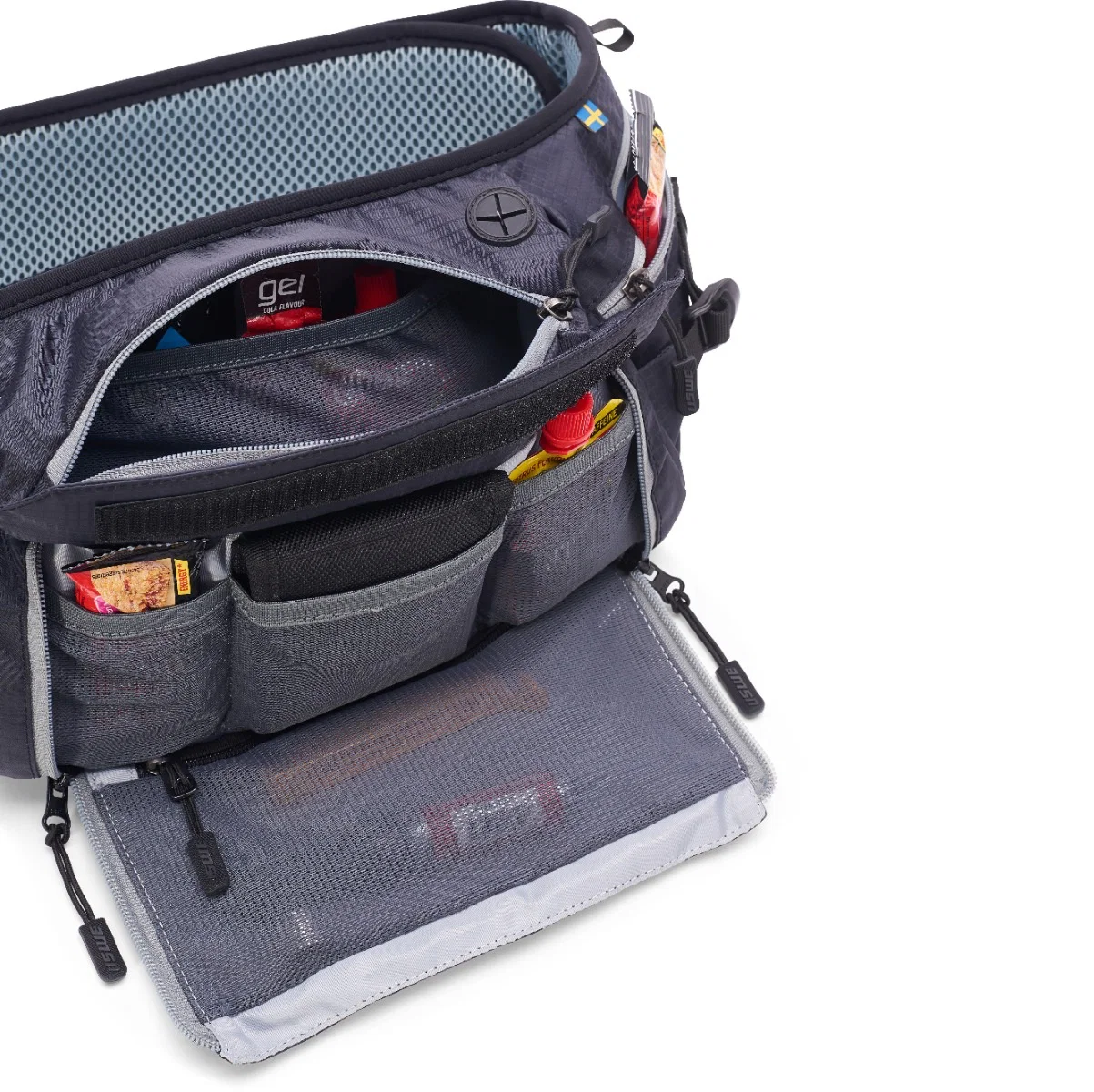 USWE ZULO WINTER 6 L Banana Bag Czarny - Image 3