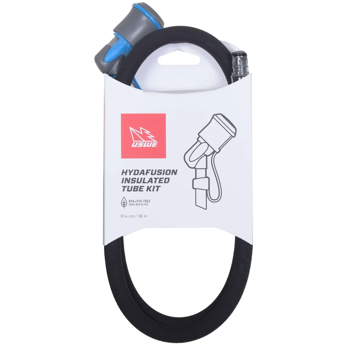 USWE ZULO WINTER 6 L Banana Bag Czarny - Image 4