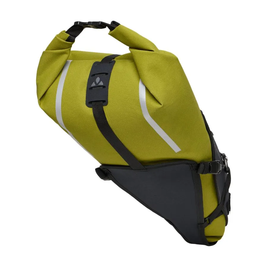 VAUDE TRAILSADDLE CAGE 15 L Torba pod siodło czarna/zielona - Image 2