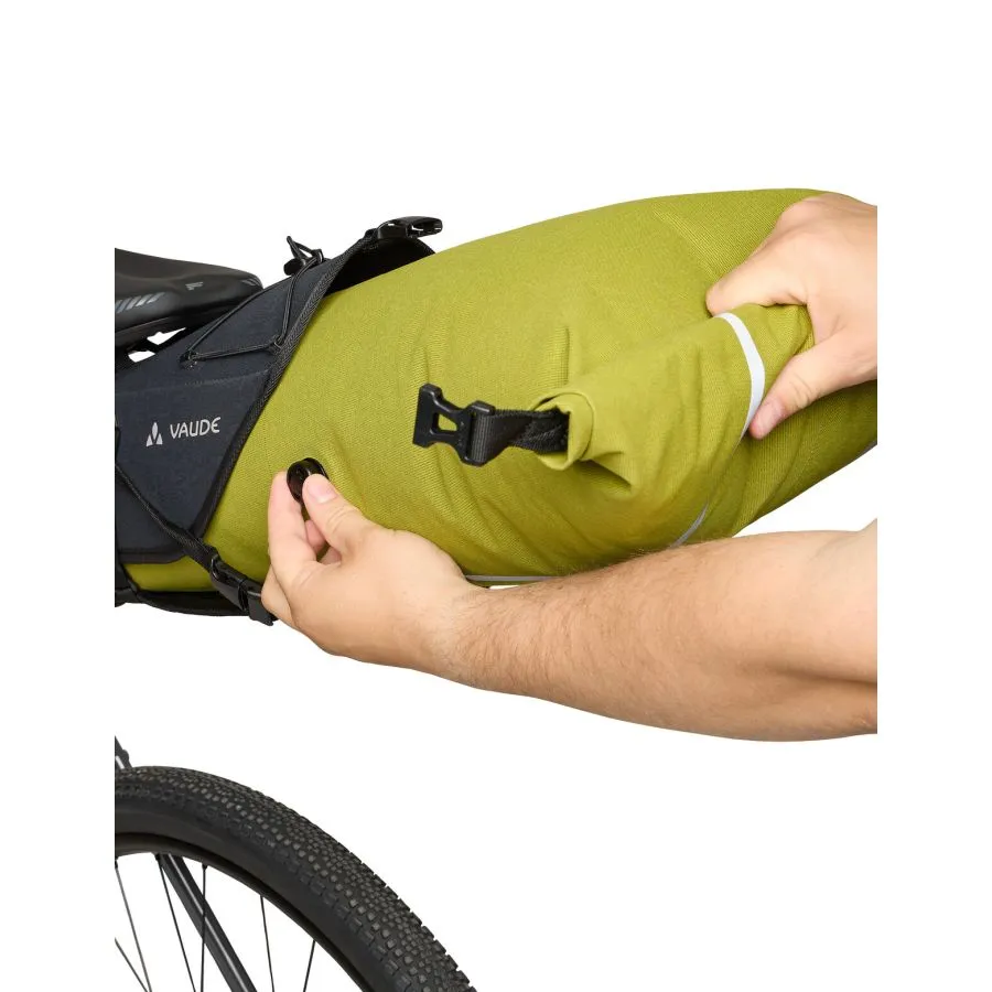 VAUDE TRAILSADDLE CAGE 15 L Torba pod siodło czarna/zielona - Image 8