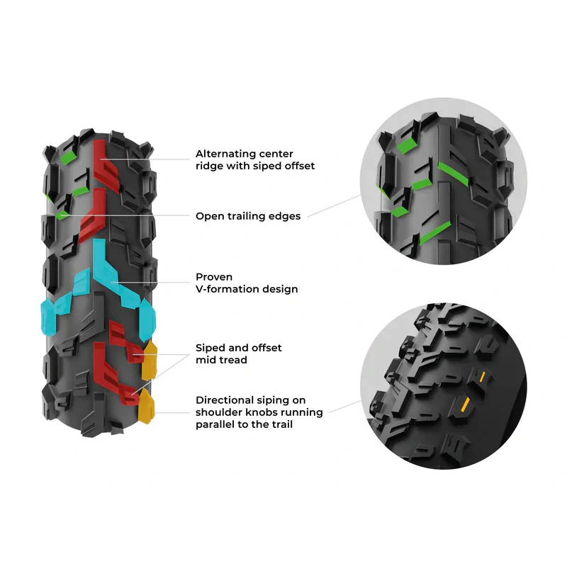 VITTORIA MEZCAL XC TRAIL 27.5x2.10 4C Graphene 2.0 Tubeless Ready Miękka opona w kolorze czarnym - Image 4