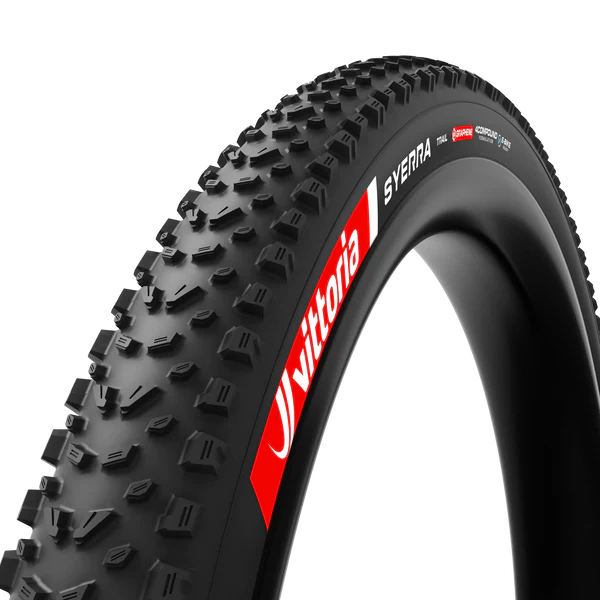 VITTORIA SYERRA TRAIL 29x2.40 4C Graphene 2.0 Tubeless Ready Miękka opona w kolorze czarnym