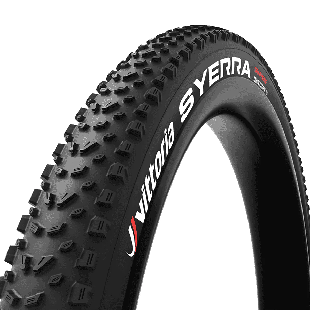 VITTORIA SYERRA DOWN-COUNTRY 29x2.40 4C Graphene 2.0 Tubeless Ready Miękka opona w kolorze czarnym