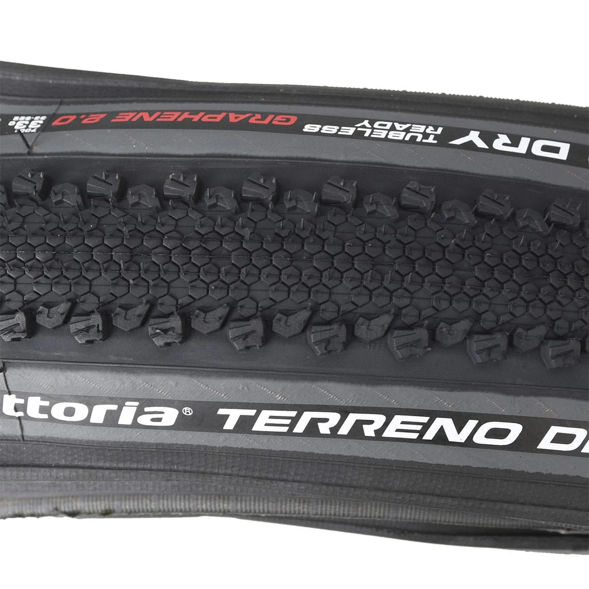 VITTORIA TERRENO DRY CX ENDURANCE Graphene G2.0 700x33c Opona bezdętkowa szara - Image 2