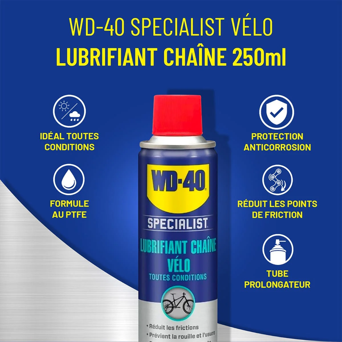 WD-40 SPECIALIST Uniwersalny smar do łańcuchów (250 ml) - Image 3