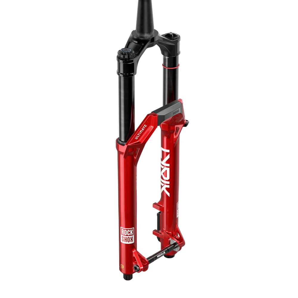 ROCKSHOX LYRIK ULTIMATE CHARGER 3.2 RC2 27,5" LINEAR XL Tapered Fork Axle 15x110mm Boost Red