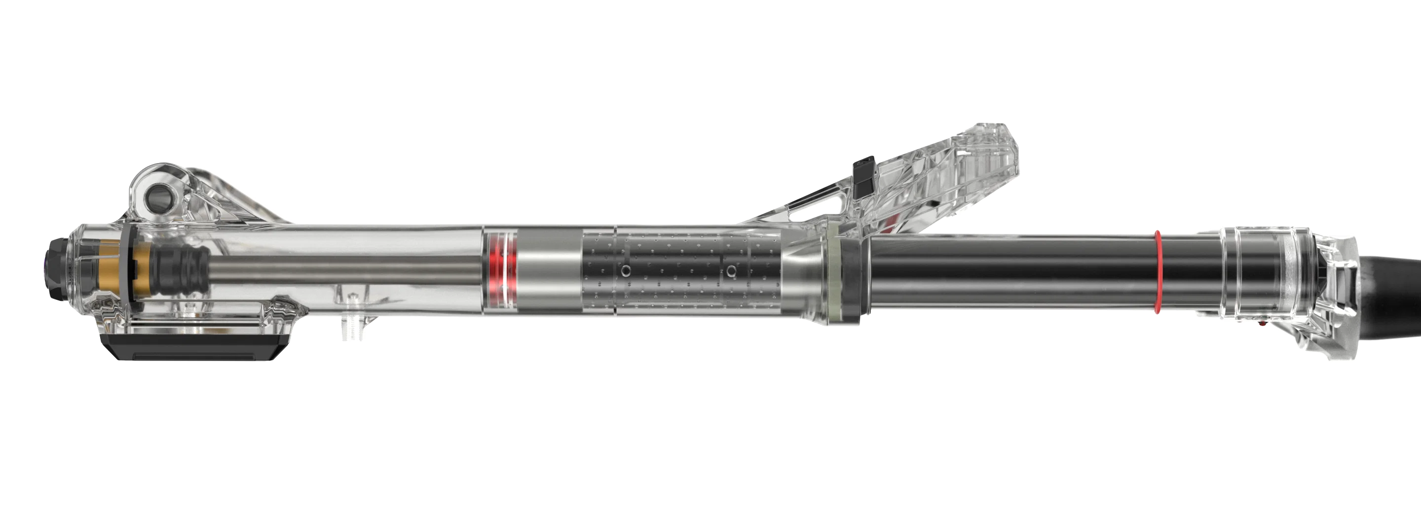 ROCKSHOX LYRIK ULTIMATE CHARGER 3.2 RC2 27,5" LINEAR XL Tapered Fork Axle 15x110mm Boost Red - Image 8