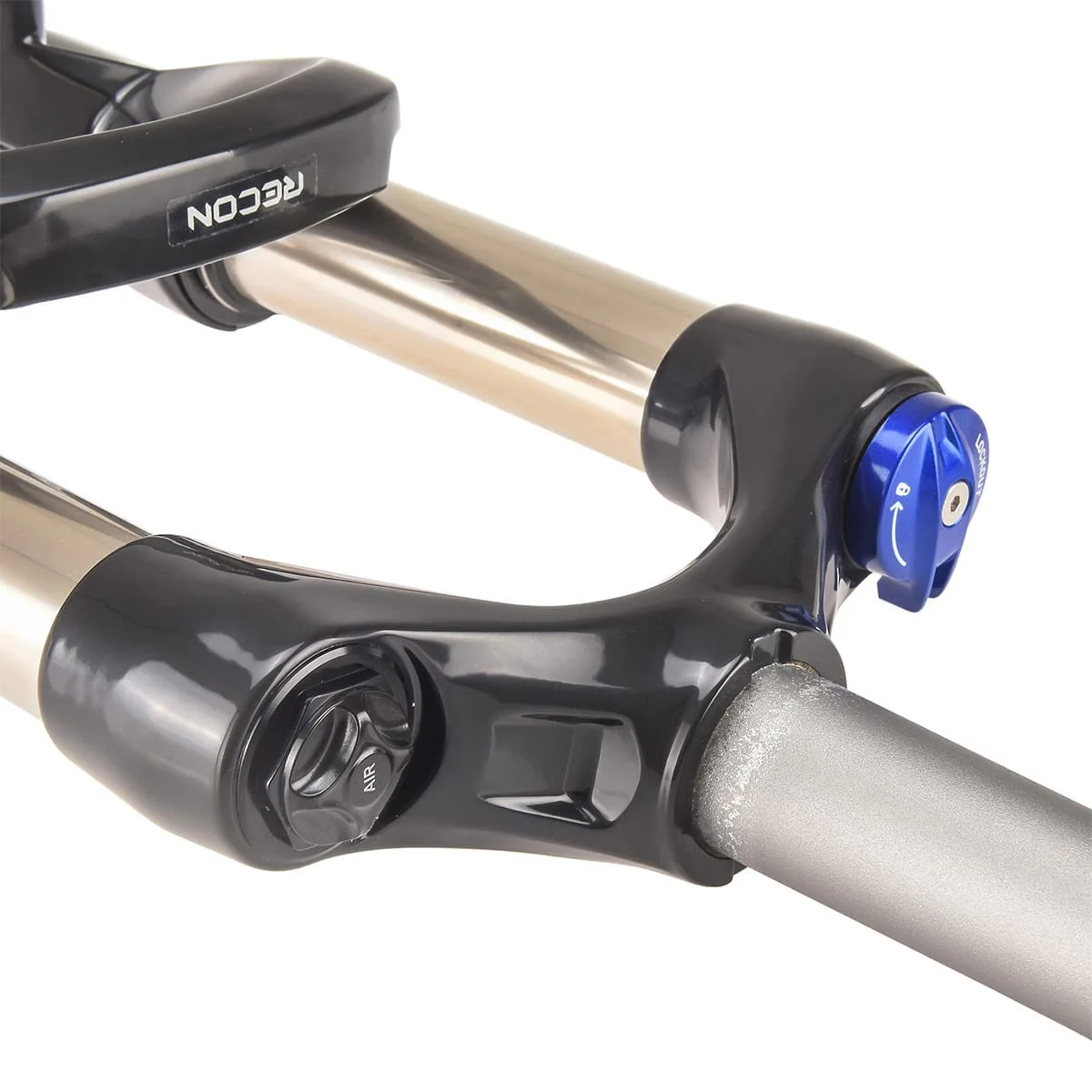 Widelec prosty ROCKSHOX RECON SILVER TK 26 SoloAir 9x100 mm czarny - Image 3