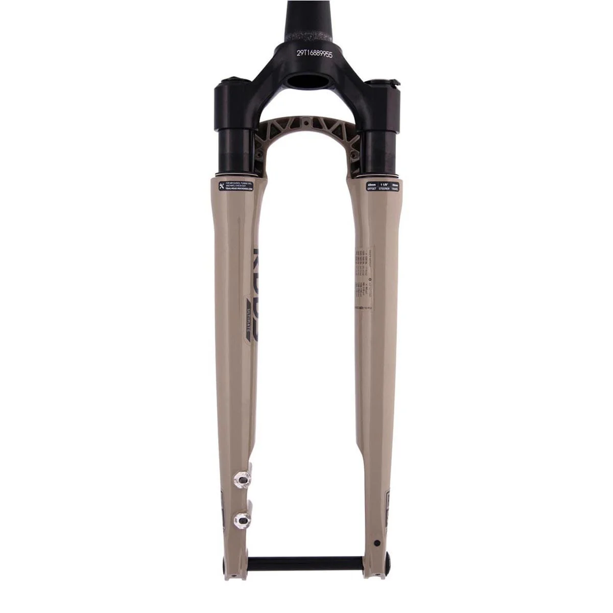 Widelec ROCKSHOX RUDY ULTIMATE RACE DAY 700c 12x100mm Offset 45mm A1 Beige - Image 3