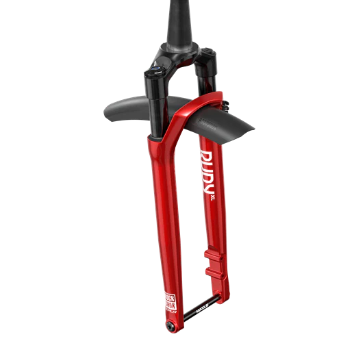 Widelec ROCKSHOX RUDY XL ULTIMATE RACE DAY 2 700c 12x100mm 45mm offset Red - Image 4