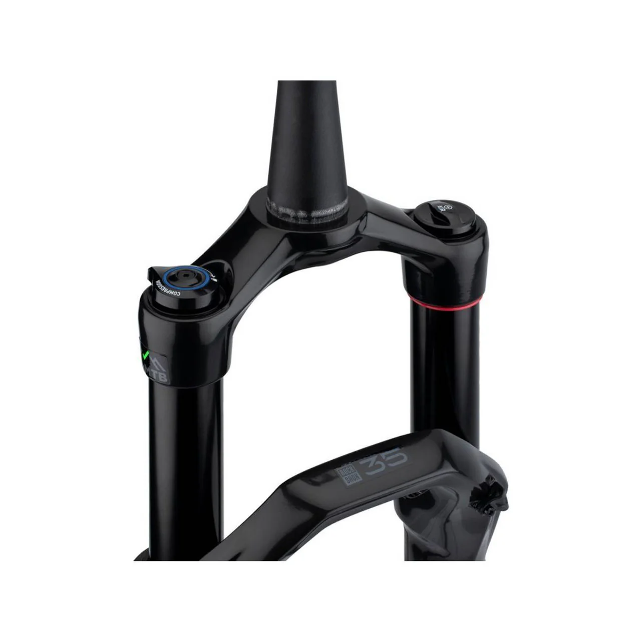 Widelec stożkowy ROCKSHOX 35 GOLD RL 27.5 DebonAir Axle 15x110 mm Boost Black - Image 7