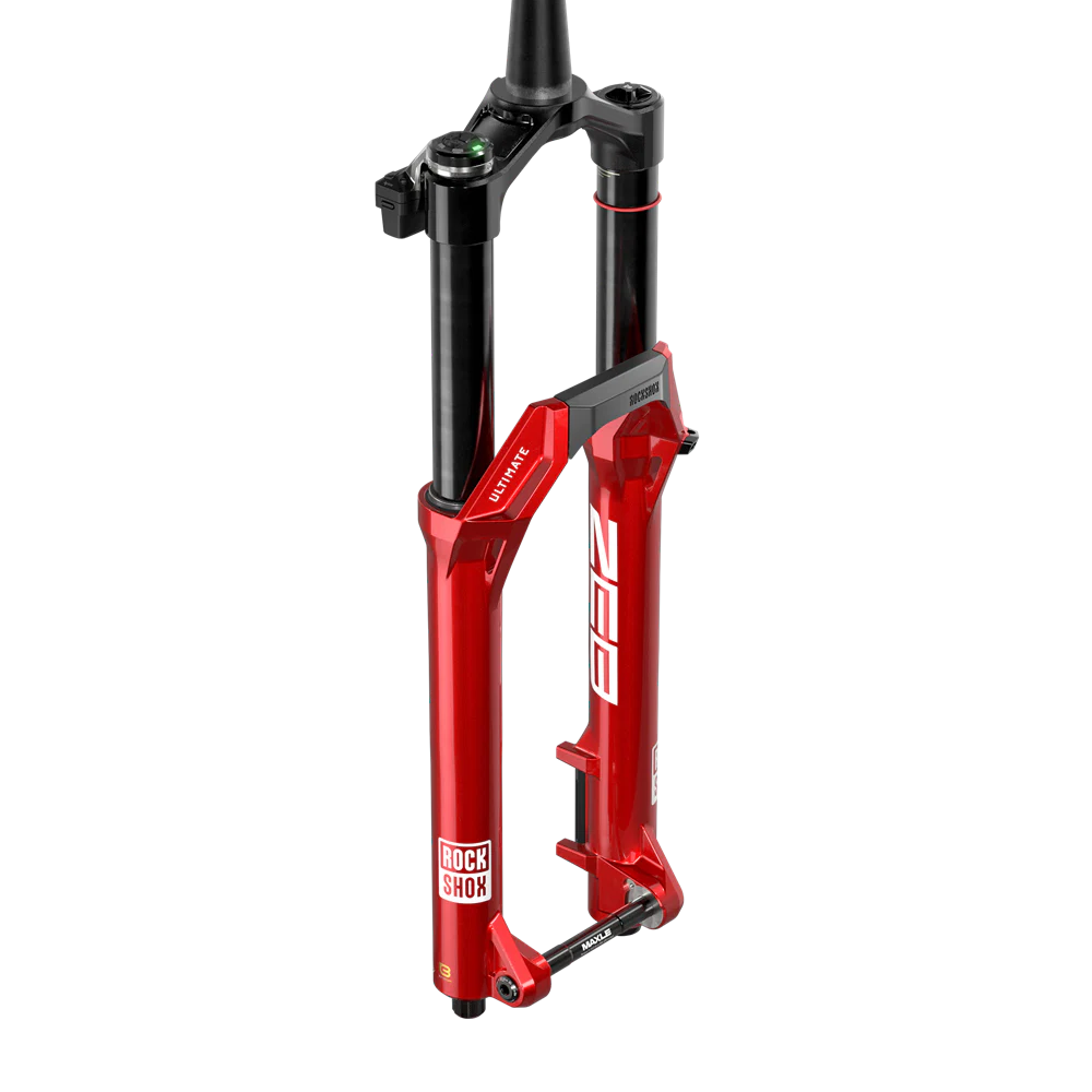 ROCKSHOX ZEB ULTIMATE CHARGER 3.2 RC2 FLIGHT ATTENDANT 29" Widelec Axle 15x110mm Boost Red