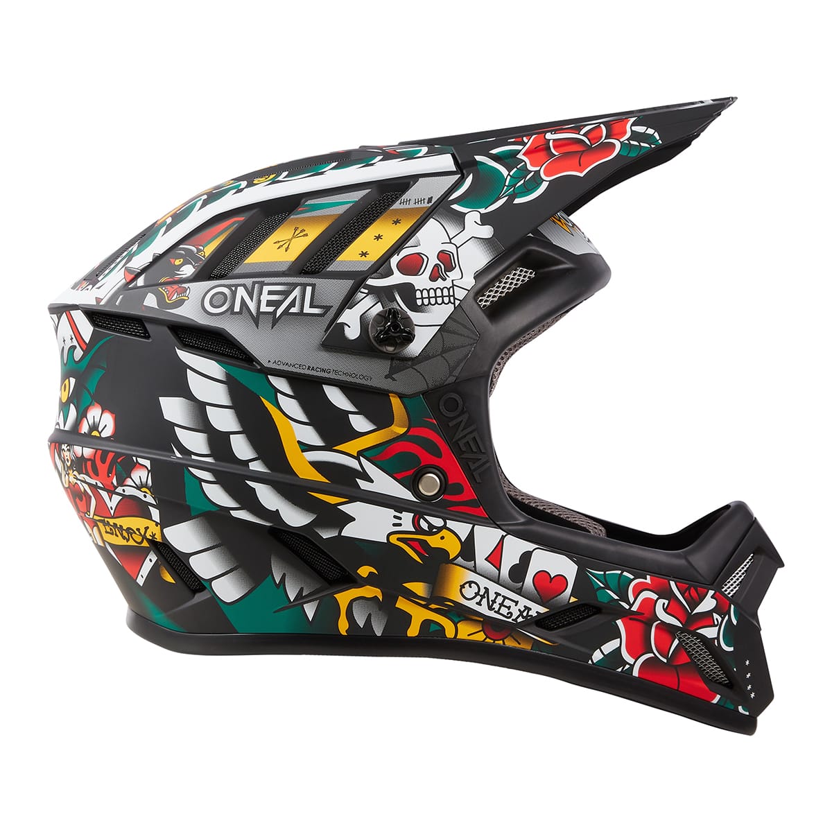 Wielokolorowy kask MTB O'NEAL BACKFLIP INKED - Image 3