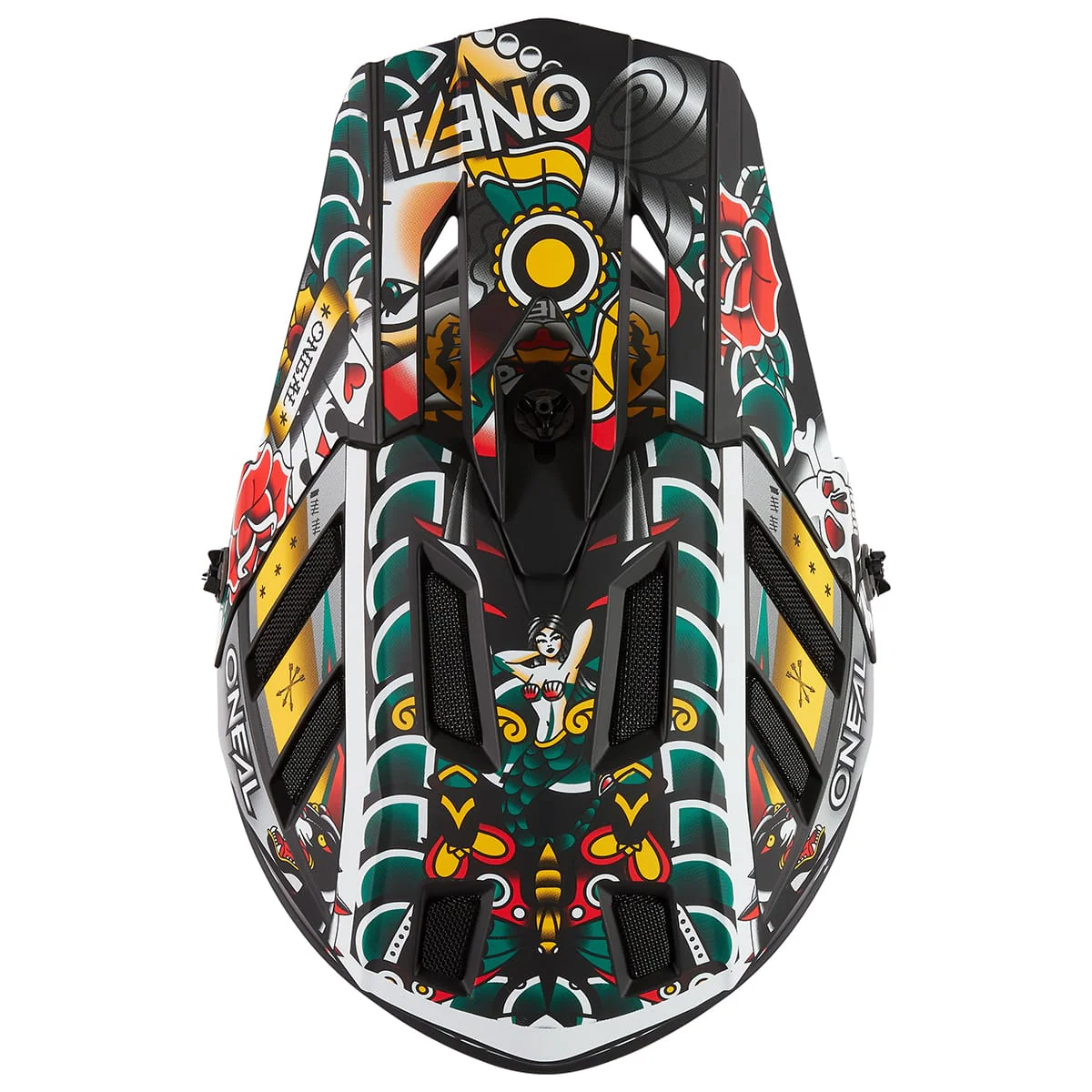 Wielokolorowy kask MTB O'NEAL BACKFLIP INKED - Image 6